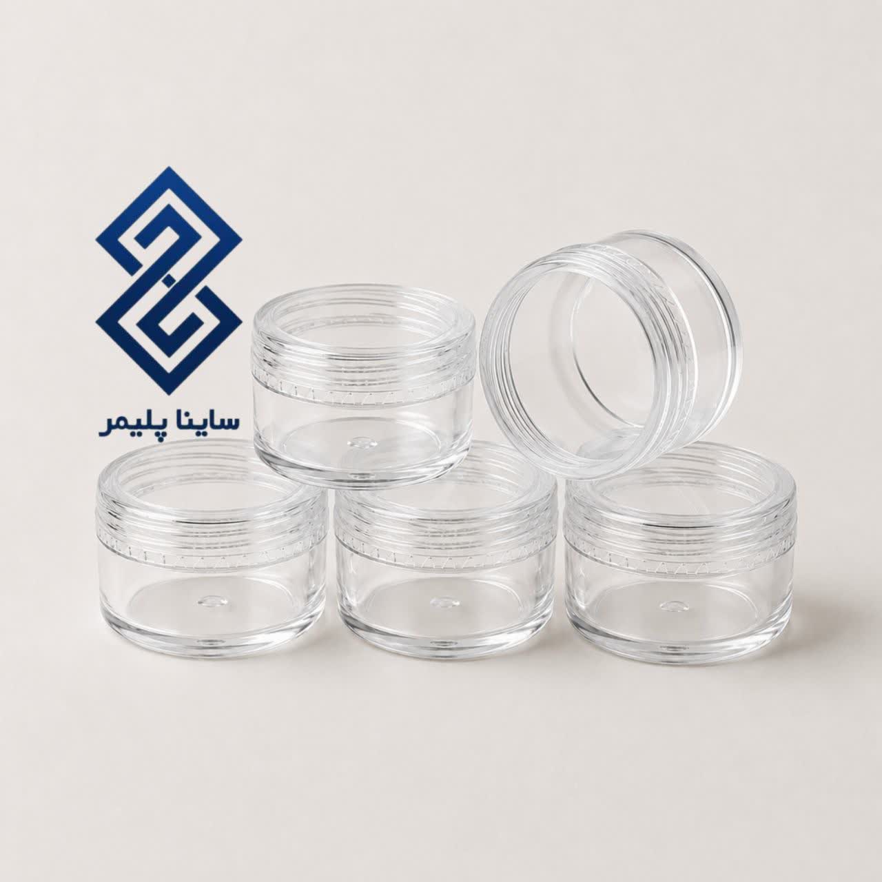 ظرف کریستال گرد ۱۰ گرمی