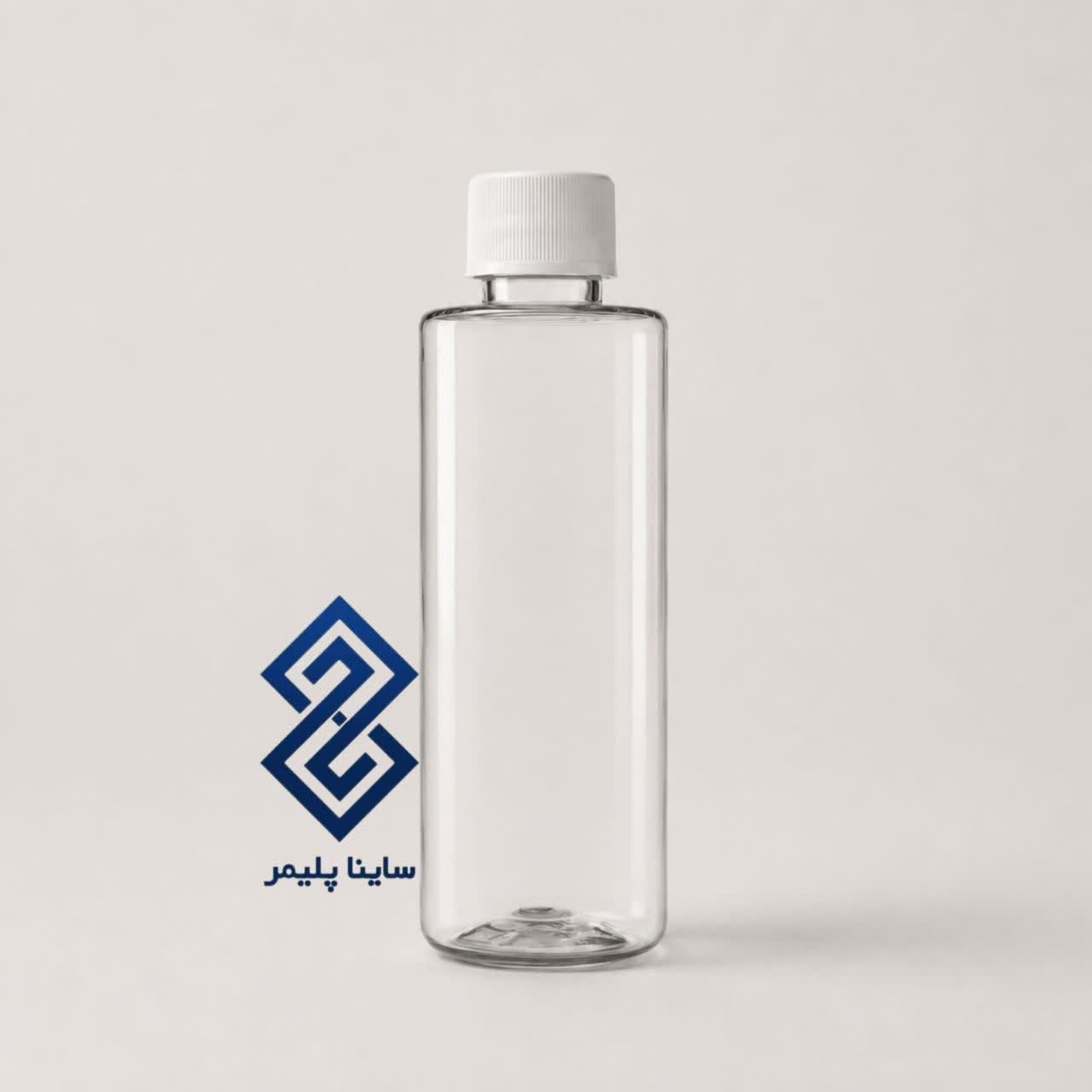 بطری پت ۲۵۰، شانه تخت شفاف