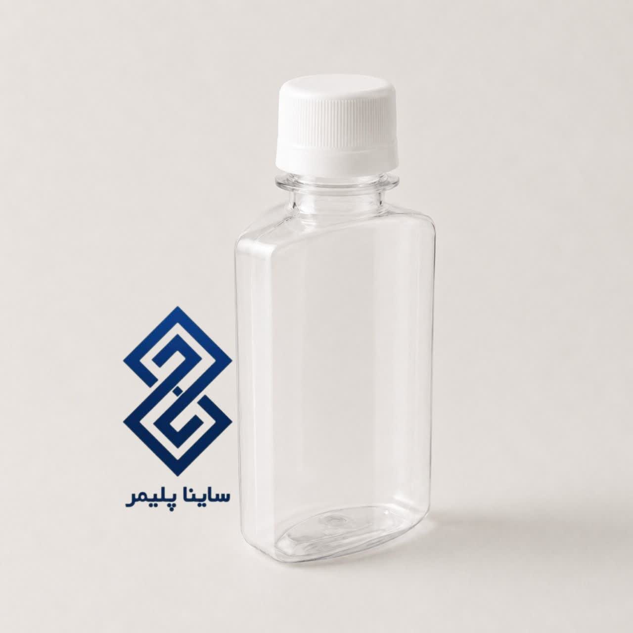 بطری پت 120 کتابی شفاف
