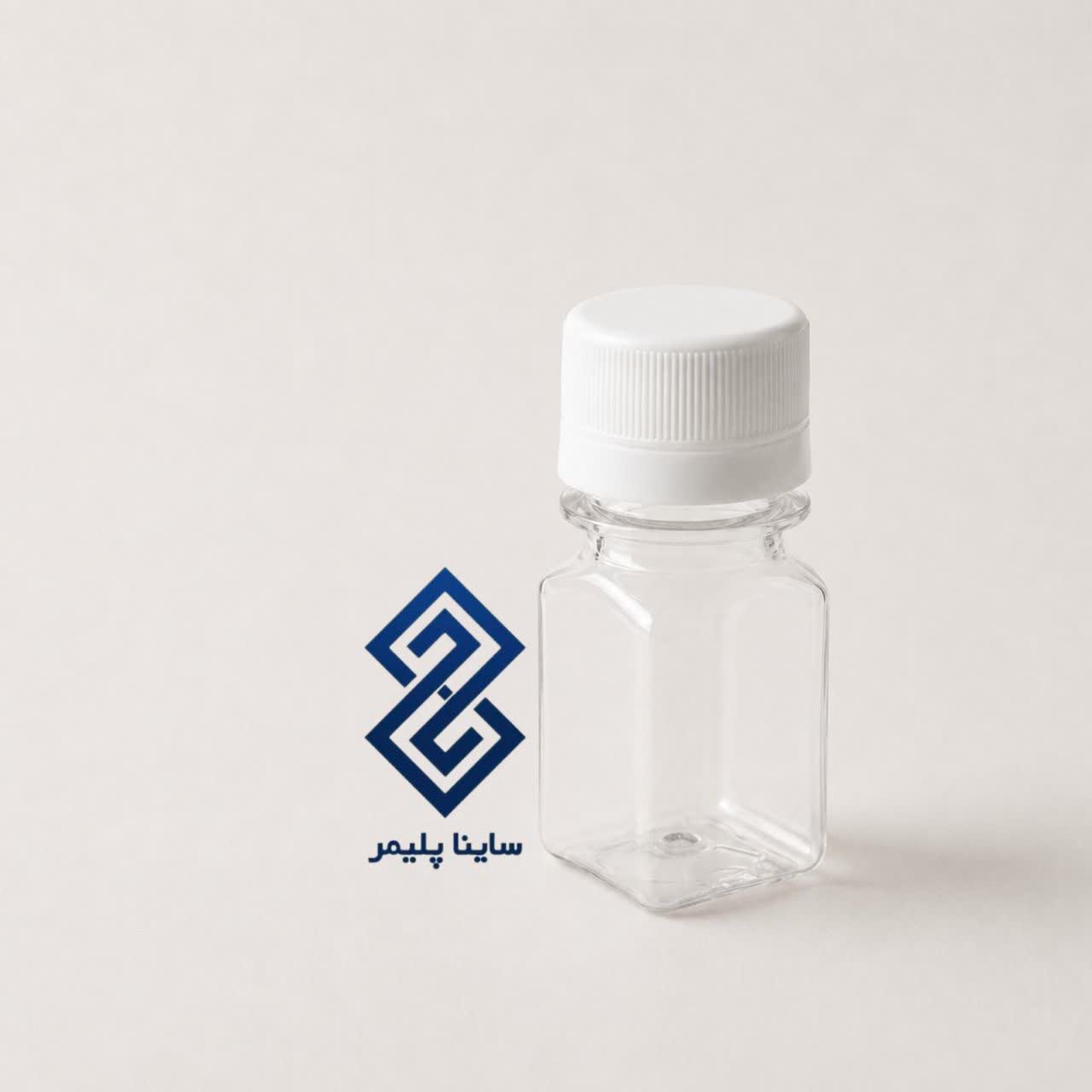 بطری پت 30 مکعبی شفاف