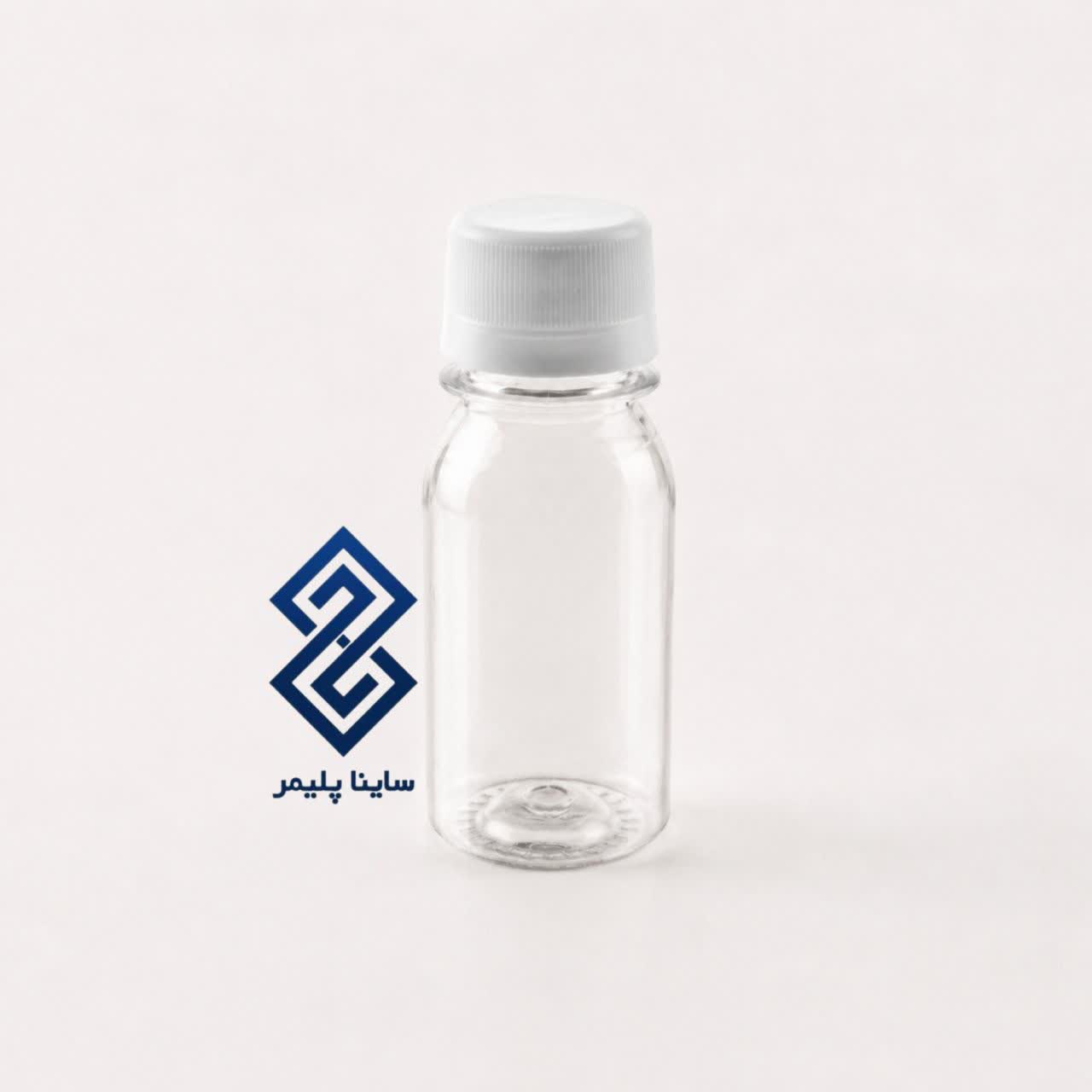 بطری پت 60 گرد شفاف