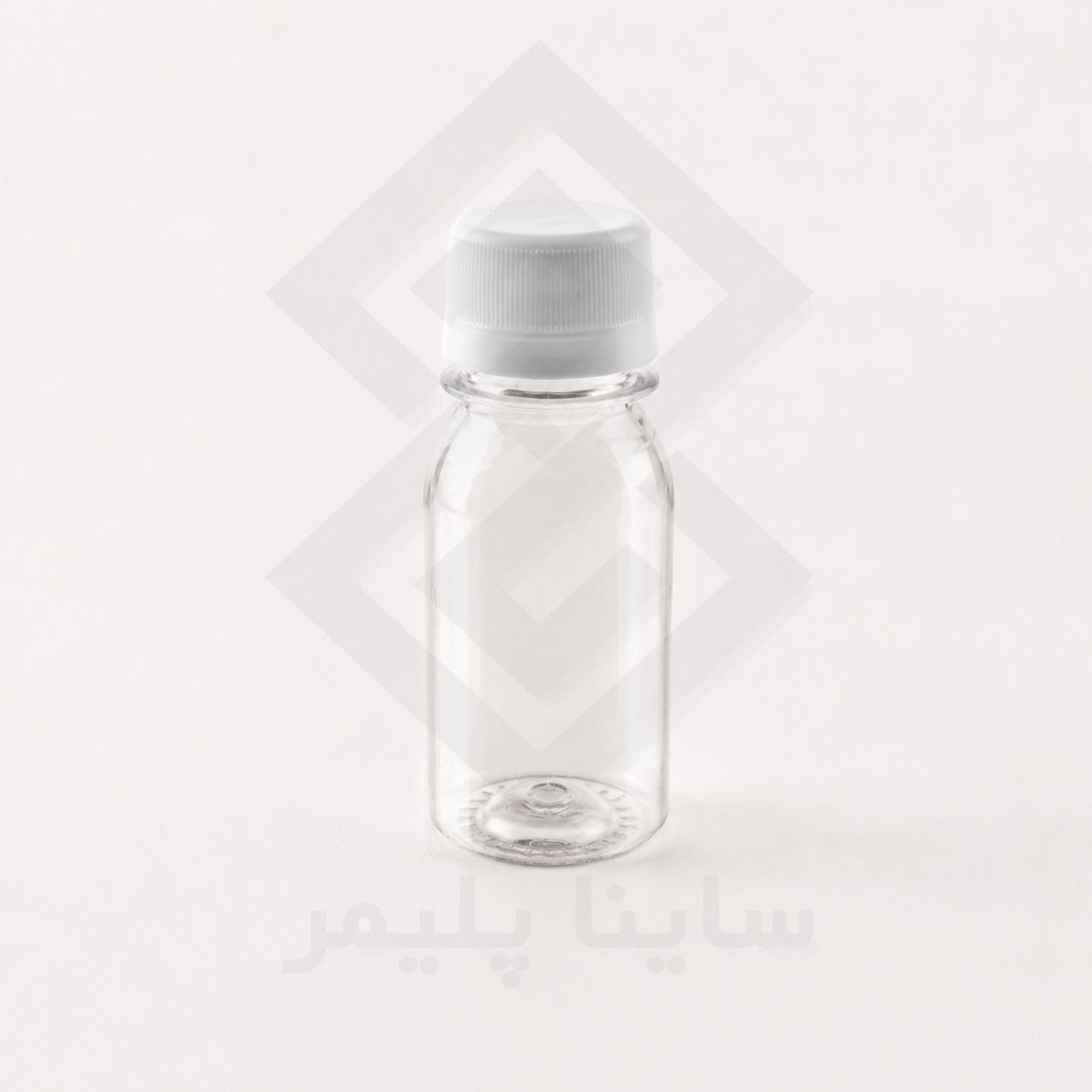بطری پت 60 گرد شفاف