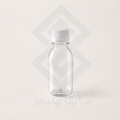 بطری پت 120 گرد شفاف