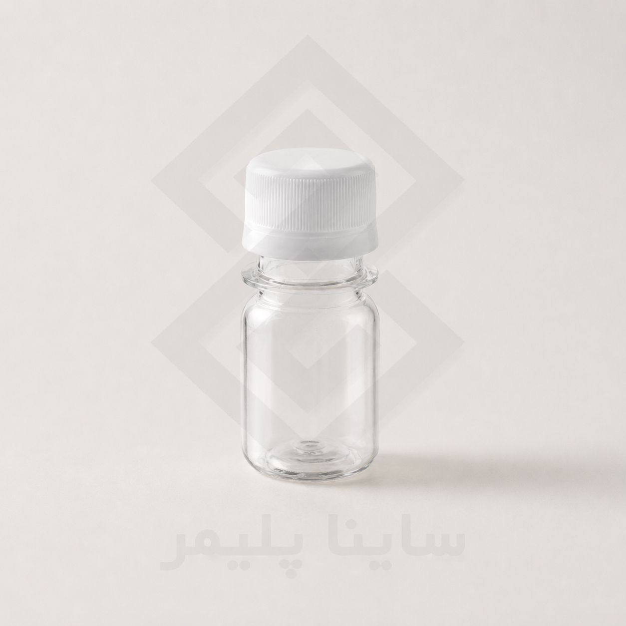 بطری پت ۳۰ گرد شفاف