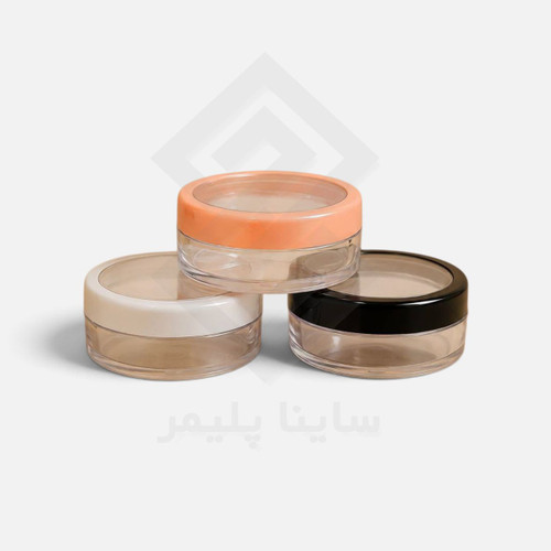 ظرف کریستال گرد ۲۰ گرم رینگی