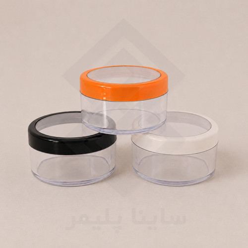 ظرف کریستال گرد ۳۰ گرم رینگی