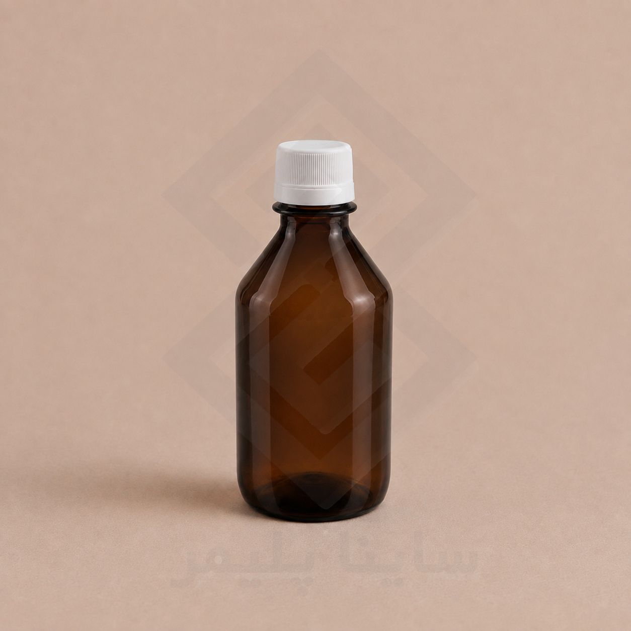 بطری ۲۵۰ گرد قهوه ای