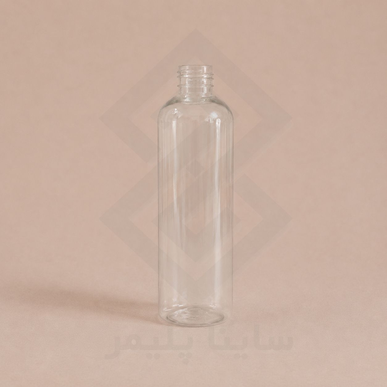 بطری پت ۲۵۰ شانه گرد شفاف