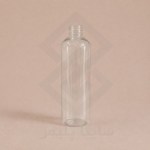 بطری پت ۲۵۰ شانه گرد شفاف