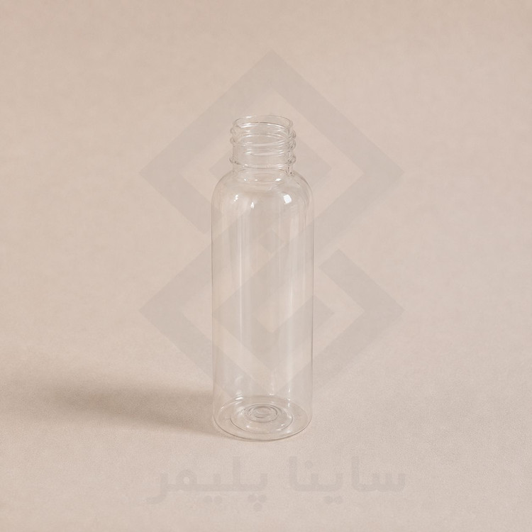 بطری پت ۱۲۰ شانه گرد شفاف