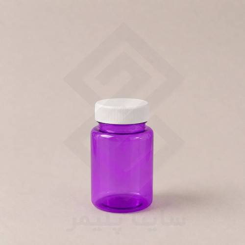 بطری پت جار ۱۰۰ گرد رنگی